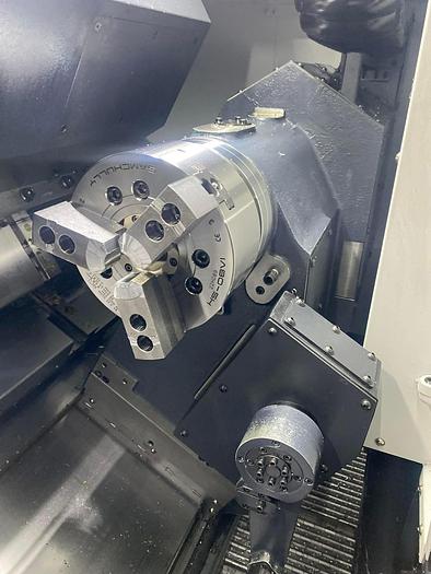 Used 2015 Doosan Puma 2600SY with Parts Catcher, Exit Conveyor, Chip Conveyor, 10" & 8" Chucks