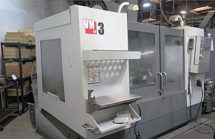 Used 2015 Haas VM-3 VMC, Probing, Coolant Through the Spindle, 4th Axis