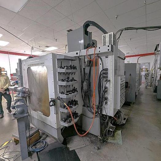 Used 2002 Haas VF-2D with 15,000 RPM Spindle and Haas HRT-160 Rotary Table