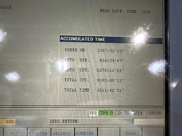 Used 2003 Mazak SQT100MS Mazatrol Fusion 640T with Milling/Drilling Capability, Subspindle, Spego Bobcat Barfeeder, Parts Catcher