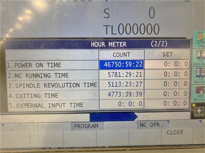 Used 2008 Okuma 2SP-V80 Twin Spindle VTL