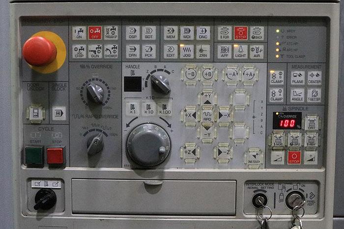 Used 2013 DMG Mori NHX-5000 Full 4th Axis Table, 60 ATC, Hi Pressure CTS