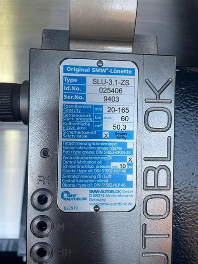 Used 2023 Doosan Puma 3100L with SMW Steady Rest, Chip Conveyor, Tailstock, Tool Presetter, 4" Bar Capacity, 50" Centers