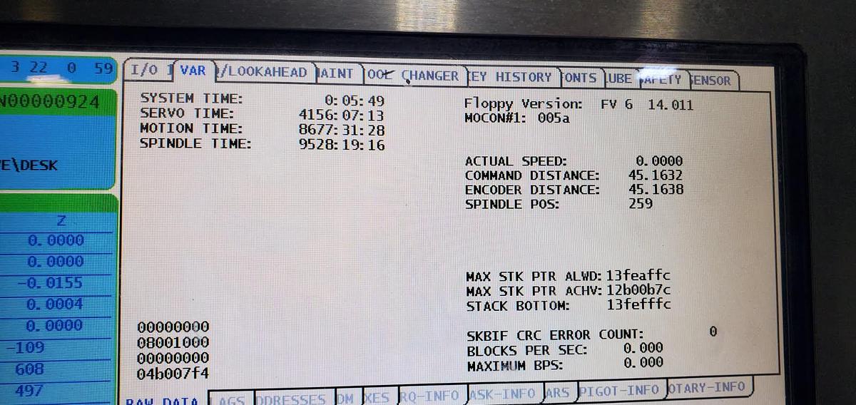 Used 2014 Haas VF-9/40 with Haas TR-310 Trunnion Table, Coolant Through Spindle, Extended Z Clearance, High Speed Machining