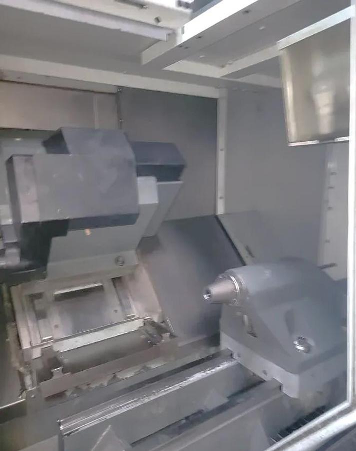 Used 2013 Haas ST-20Y with Y Axis, Live Milling, Parts Catcher, Chip Conveyor, Haas Barfeeder with Spindle Liners, Tailstock, 4800 Cut Hours