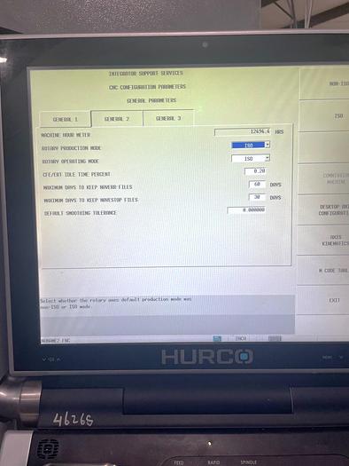 Used 2016 Hurco VMX-42