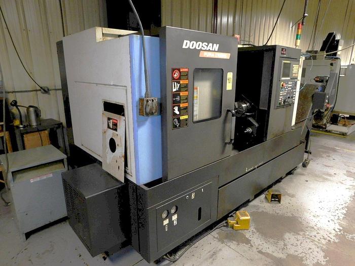 Used 2012 Doosan Puma 2100MS with Milling and Subspindle, Chip Conveyor