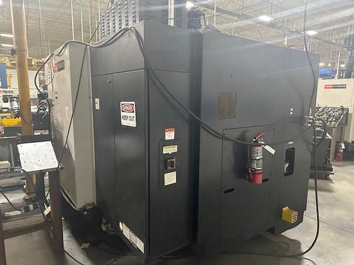 Used 2009 Mazak Nexus VCN 510C-II with Tool Probe, Coolant Thru Spindle and Chip Conveyor