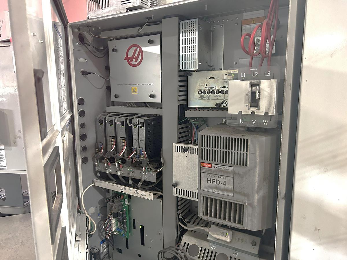 Used 2019 Haas EC-1600ZT with Extended Z Axis Travel, 7500 RPM, Integrated 4th Axis Platter, TSC, Renishaw Probing, 30 ATC