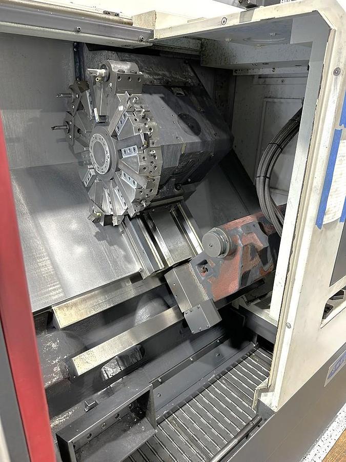 Used 2019 SMEC SL-2000A with Chip Conveyor, Parts Catcher, Tool Presetter, 6" 3 Jaw Hyd Chuck, Hydraulic Tailstock, Fanuc 0iTF