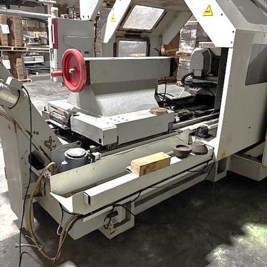 Used 2008 Haas TL-4 Big Bore Lathe w/ 10.8" Spindle Bore, Dual 24" Chucks, Chip Conveyor