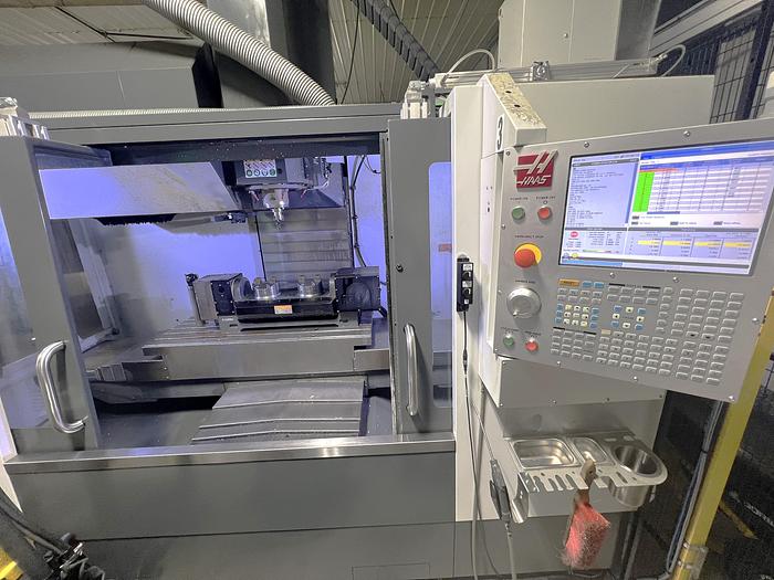 Used 2020 Haas VF4SS with Haas TR-160-2 Trunnion 4th/5th Axis Table, Probing, Coolant Through the Spindle