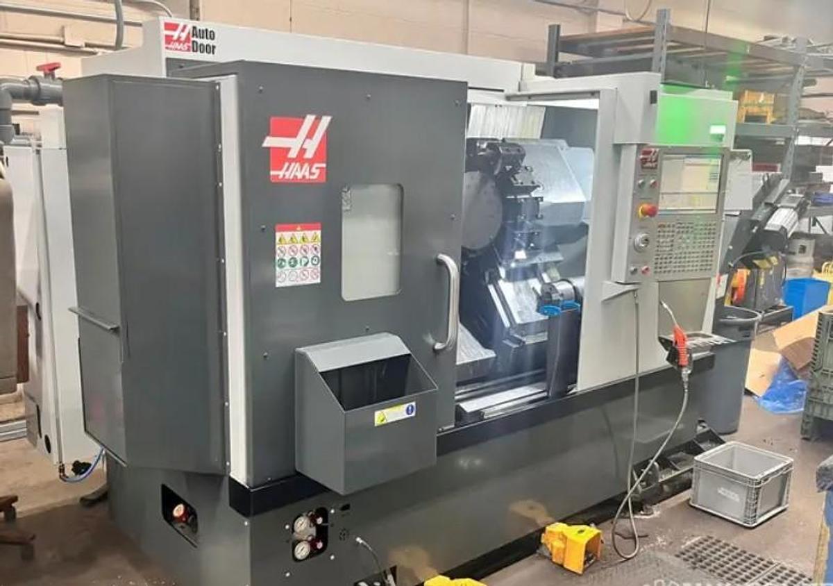 Used 2019 Haas ST-20Y with Subspindle, Milling, Y Axis, Chip Conveyor, 24 Station BMT65 Turret