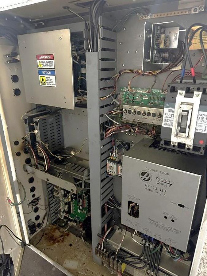 Used 2008 Haas GT-10 Chucker with 5" Chuck, 8 Station Turret, Coolant Tank & Pump, 