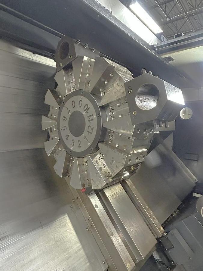 Used 2022 DN Solutions Puma 5100LC with 24.75" 4 Jaw Hyd. Chuck, 10.5" Spindle Bore, 82" Turn Length, Chip Conveyor, Tailstock