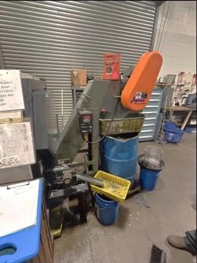 Used 2011 Miyano DNA-42 DHY, Twin Turret Design, Twin Spindles, Y Axis on Upper Turret, Milling Capability, Barfeed, Chip Conveyor