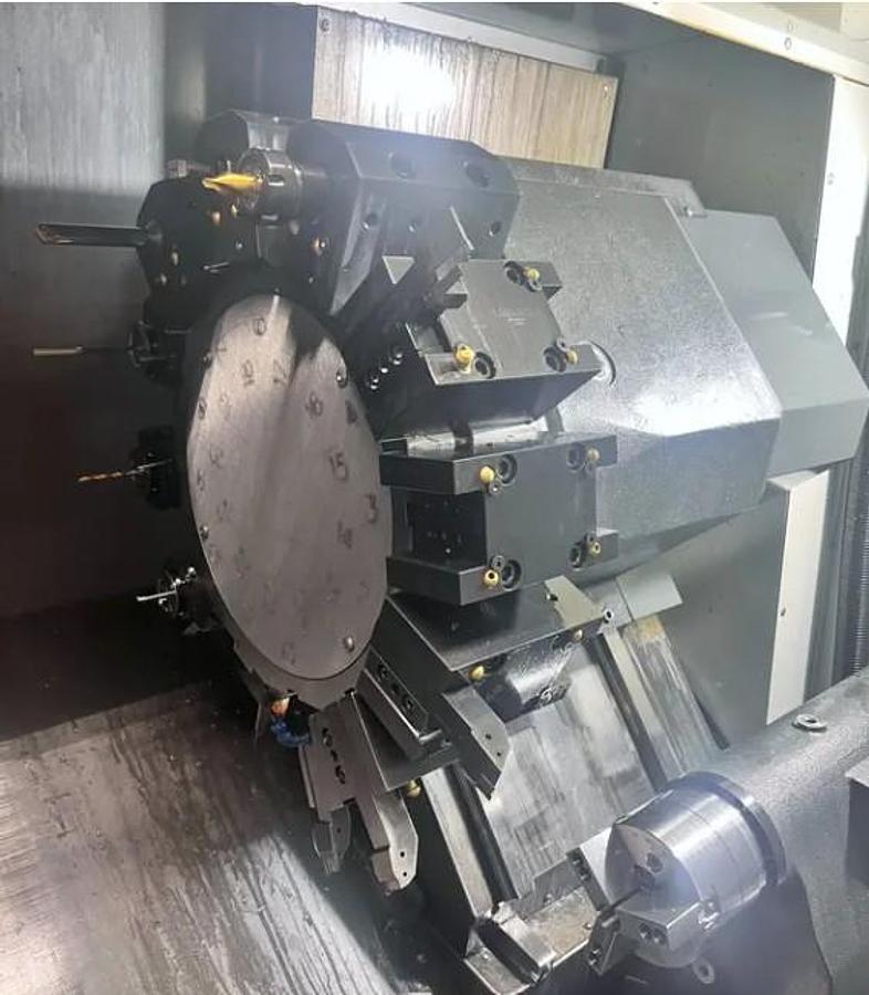 Used 2019 Haas ST-20Y with Subspindle, Milling, Y Axis, Chip Conveyor, 24 Station BMT65 Turret