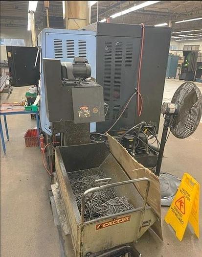 Used 2008 Doosan Puma TT1800SY Twin Spindle/Twin Turret 8 Axis Turn/Mill Lathe