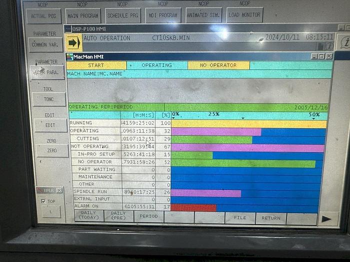 Used 2006 Okuma Captain L470M CNC Lathe with Milling