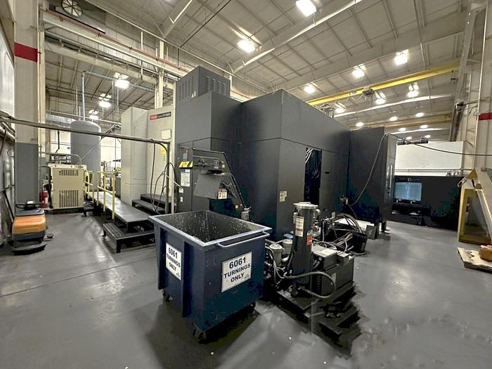 Used 2008 Mazak FH-10800 2 Pallet HMC, 120 ATC, 1 Deg Indexing, Tool & Work Probing