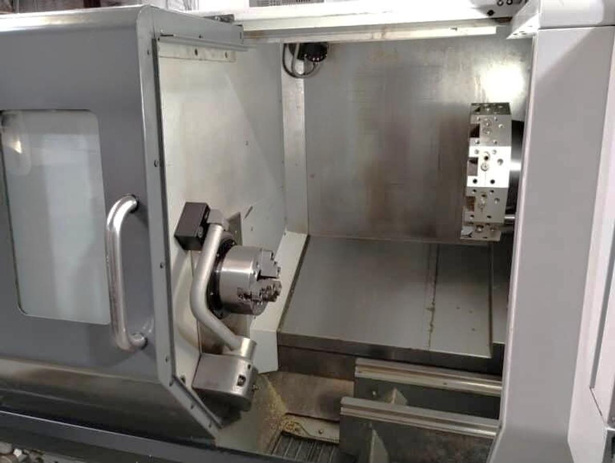 Used 2012 Haas ST-20 with Tailstock, Chip Conveyor, Tool Presetter, Part Probing, 8.3" Chuck, 12 Station BOT Turret, Recently Rebuilt
