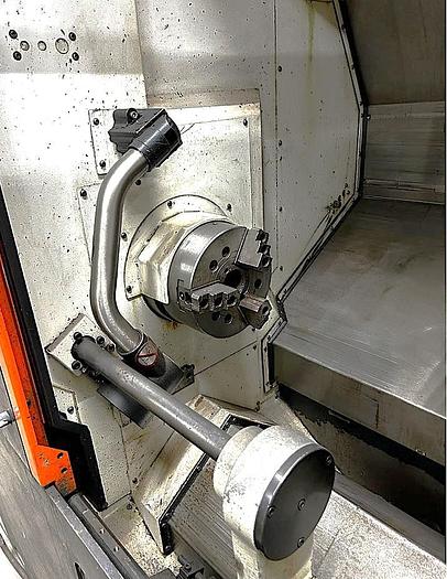 Used 2015 Mazak Quick Turn Universal 250 with Chip Conveyor, Tailstock, 8" Chuck