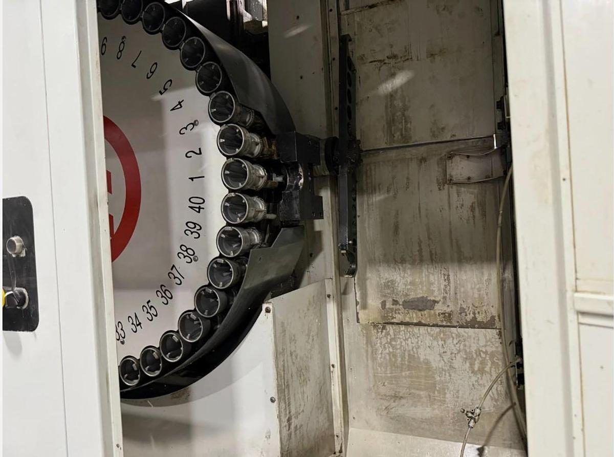 Used 2012 Haas EC-500 with 40 Pos. ATC, 1000 PSI Coolant Thru Spindle, Haas Probing Package, 1 Deg Pallet Index, 2 Pallet Changer