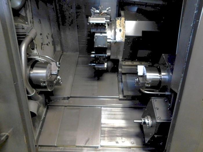 Used 2012 Doosan Puma 2100MS with Milling and Subspindle, Chip Conveyor