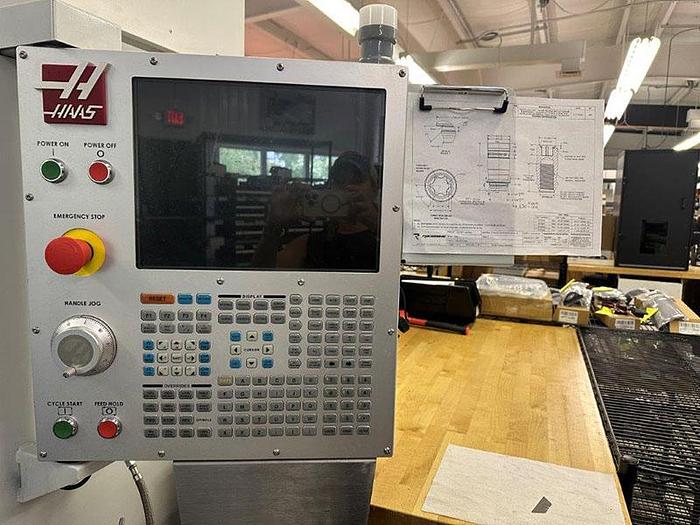 Used 2020 Haas ST-15 with Subspindle and Haas Barfeed
