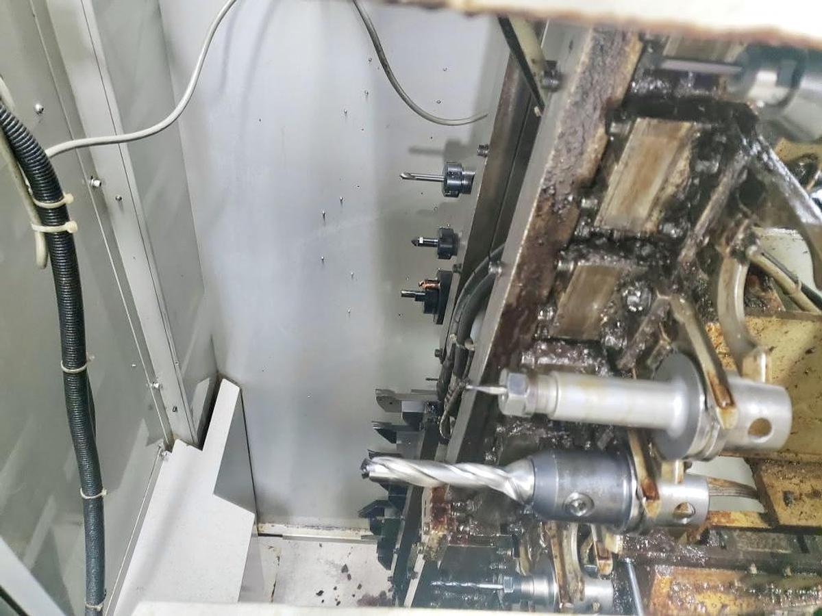 Used 1999 Mazak Integrex 200Y 5 Axis Mill/Turn Lathe with 10,000 RPM Mill Tools