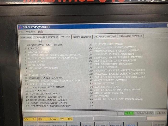 Used 2006 Mazak Nexus QTN 350M/650 with millling