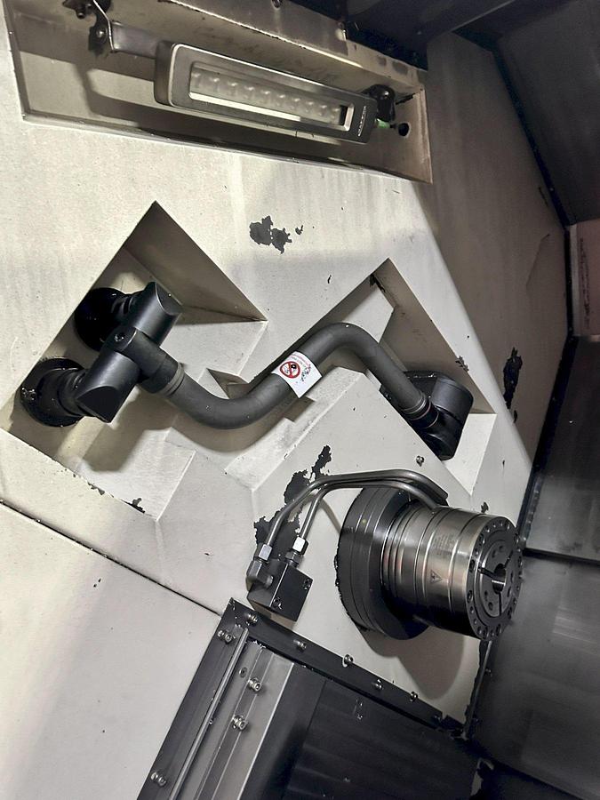 Used 2013 Hwacheon T2-2T with Twin Spindle, Twing Turrets, Live Milling/Drilling, Parts Catcher & Conveyor, Chip Conveyor, Fanuc 0i-TD