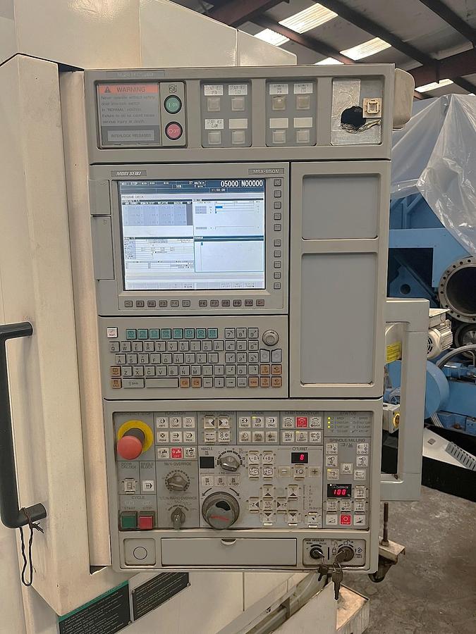 Used 2011 Mori Seiki NL2500/1250 with Tailstock, Tool Presetter, 12" Hyd Chuck, Chip Conveyor 