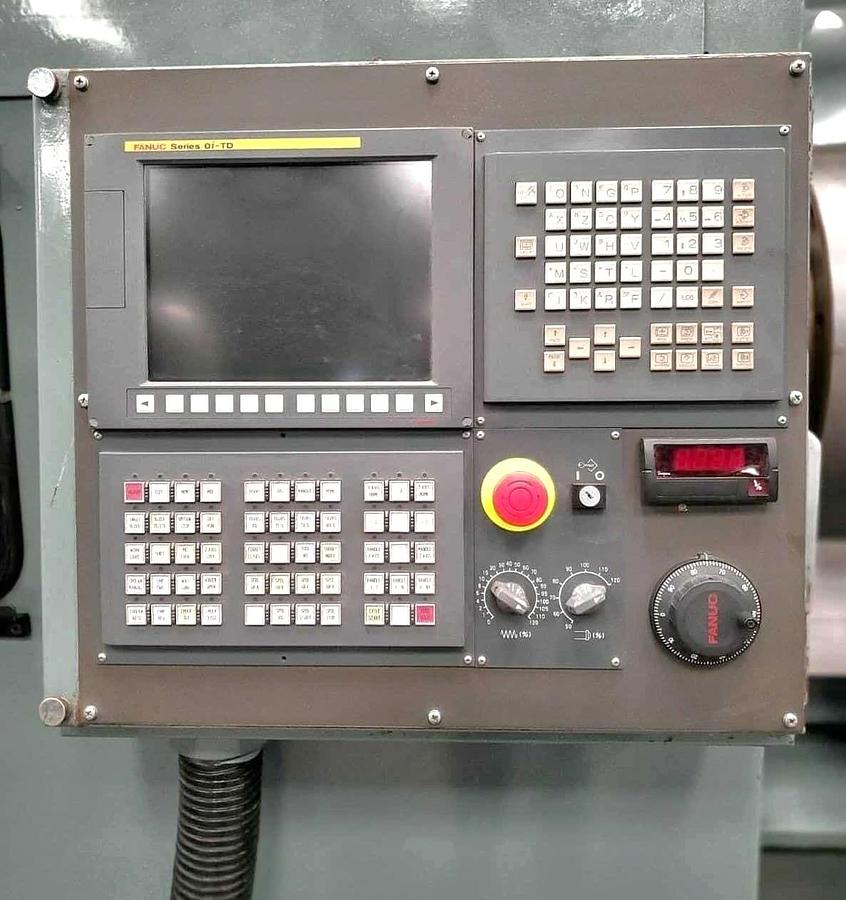 Used 1990 Mori Seiki SL-8B with Updated Fanuc 0i-TD Control, 24" 3 Jaw Hydraulic Chuck, 10.2" Spindle Bore