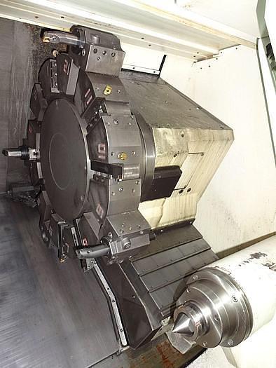 Used 2011 Mazak Nexus QTN 350-II/2000 CNC Lathe with 80" Center Distance