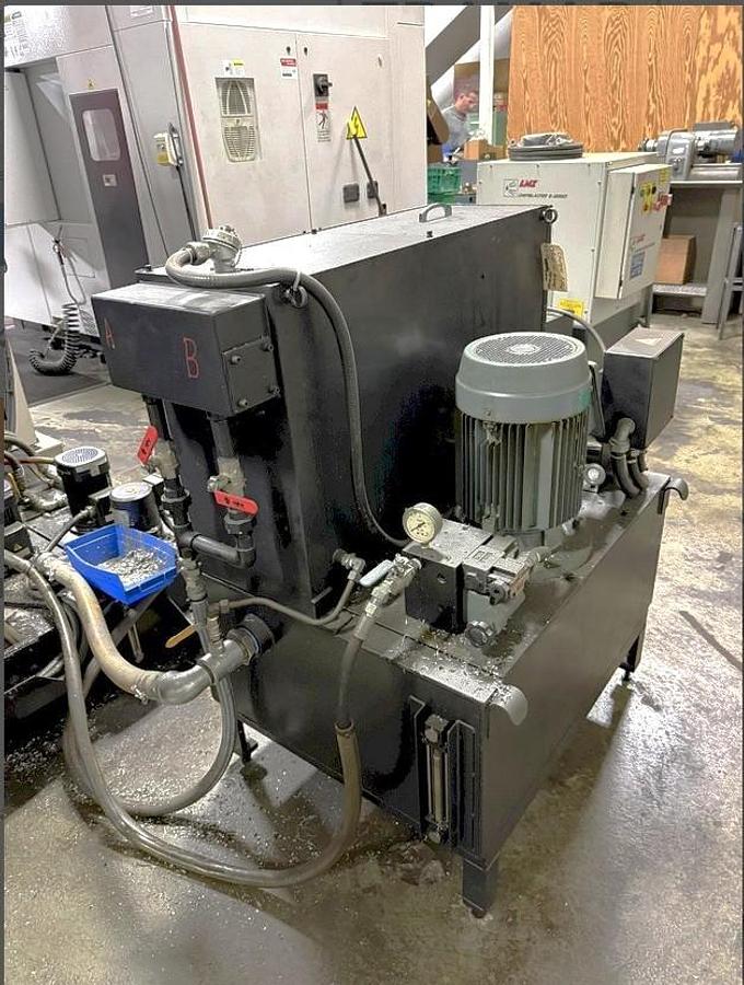 Used 2015 OKK HMC-500 with Full 4th Axis, 60 Station Tool Changer, CAT40 Big Plus Spindle, High Press. Coolant Thru Spindle