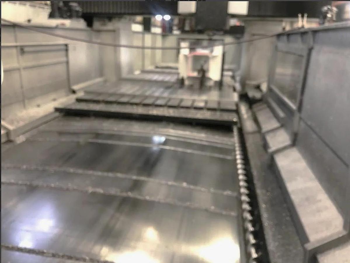 Used 2014 SMTCL EGC 2040 Bridge Style with 157"x78"x39" Travels, 50 Taper, 6000 RPM, 40 ATC, Fanuc 0i-MD Control