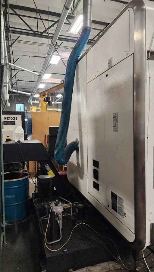 Used 2014 Mazak Integrex i-400S Mill Turn Center with Live Tooling, Y Axis, Subspindle, 60" Centers, 4" Bar Capacity