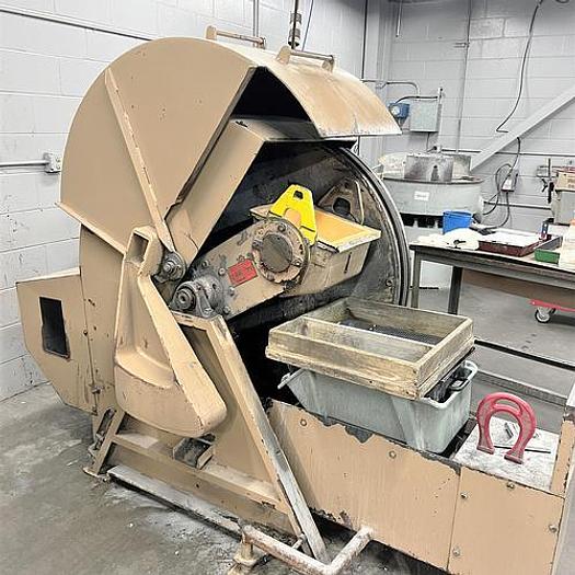 Used 1986 Harperizer Model 2HA12 Vibratory Surface Finishing Machine