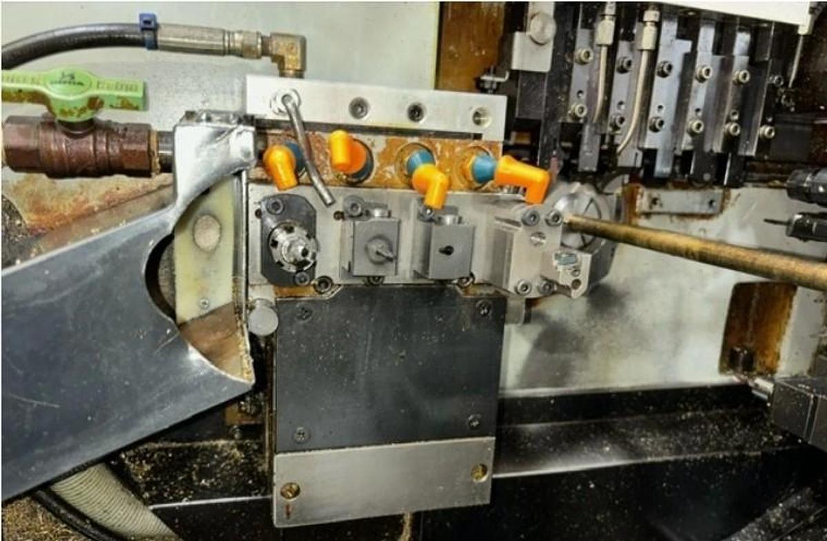 Used 2008 Star SR-32J CNC Swiss w/ FMB Turbo Barfeed, Chip Conv., Parts Catcher, Parts Convey., HPC - 4 Line, Full C Main/SubSp