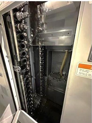 Used 2018 Doosan HC400-II w/ 2 Pallet Changer, Full 4th Axis Rotary Table, 60 ATC, Coolant Through the Spindle, Probing