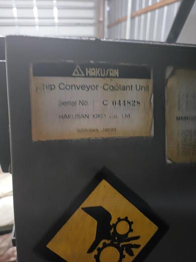 Used 2002 Hakusan Chip Conveyor for a Kitamura 3Xi-F