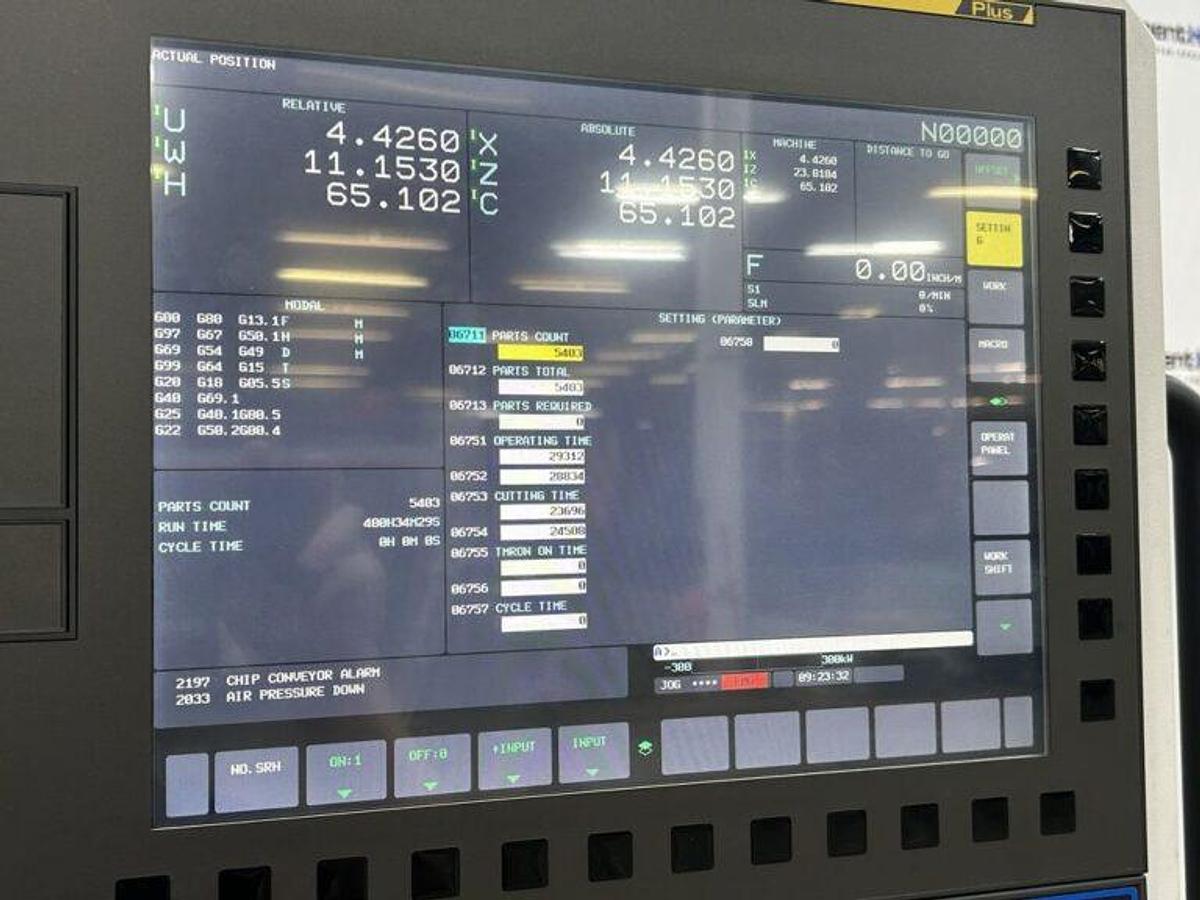 Used 2024 DN Solutions Puma DNT-2600LM with C Axis, Milling/Drilling, 10" Hyd Chuck, Tailstock, Chip Conveyor, Tool Eye,