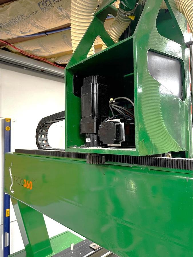 Used 2015 Frog3D Model Frog 360 CNC Router with 4th Axis, Flashcut Controller, PC Included with USB Interface