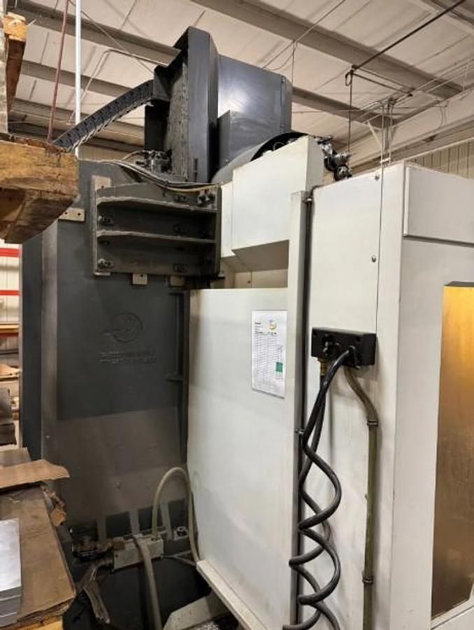 Used 2012 Haas VF-3SS with 4th Axis Rotary Table, Chip Auger, RJH, 24 Station Side Mounted ATC, 12,000 RPM