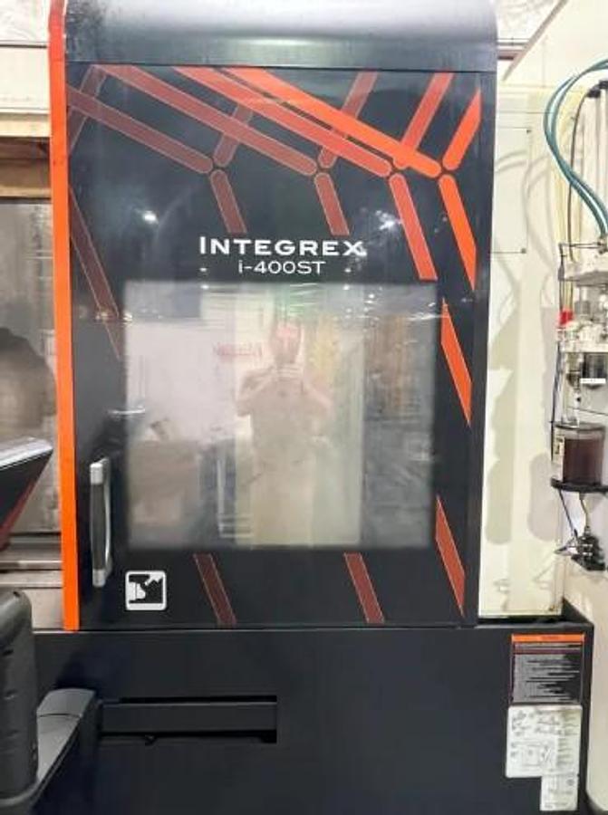 Used 2017 Mazak Integrex i-400ST with Barfeed, Dual Spindles, Y Axis, B Axis, C Axis, Lower Turret