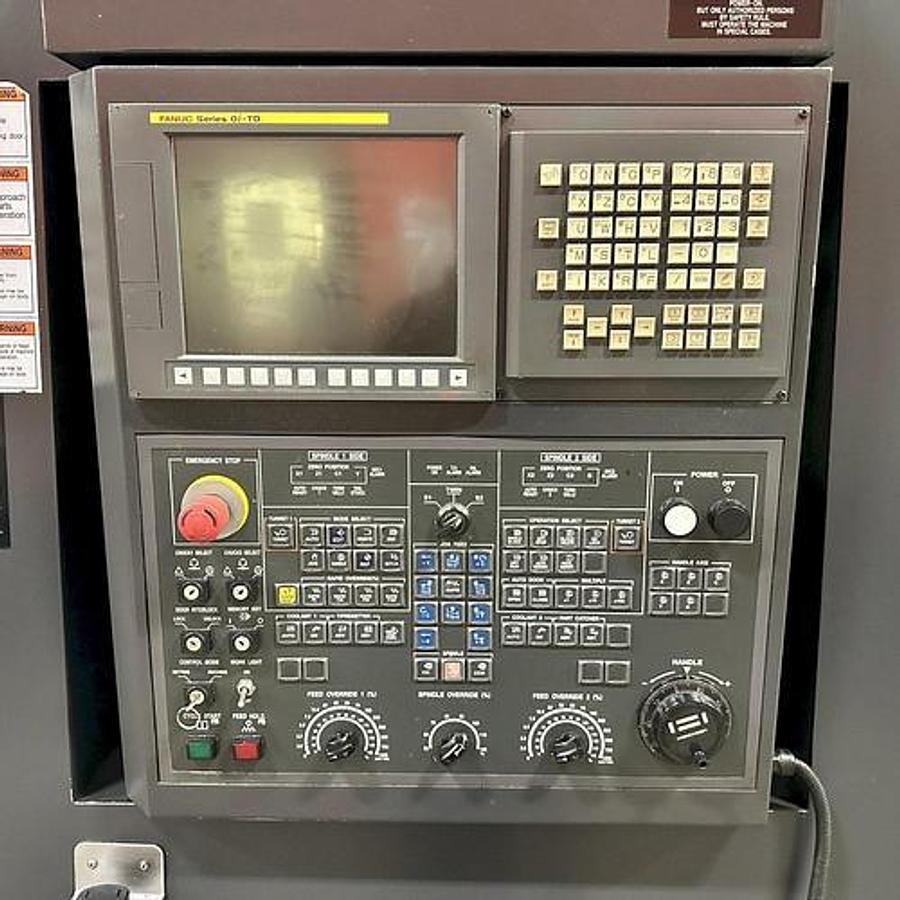 Used 2013 Hwacheon T2-2T with Twin Spindle, Twing Turrets, Live Milling/Drilling, Parts Catcher & Conveyor, Chip Conveyor, Fanuc 0i-TD