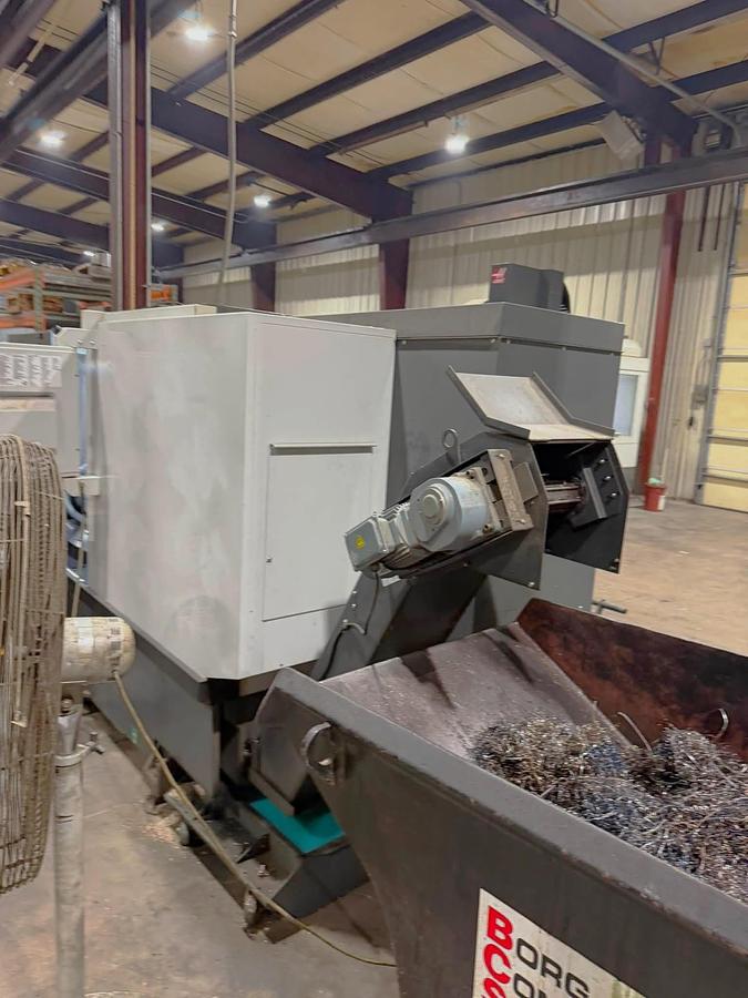 Used 2022 Haas ST-35 with 12" Chuck, 4" Bar Cap., Tailstock, Chip Conveyor, Tool Presetter, 21" Turn Diameter x 24" Turn Length