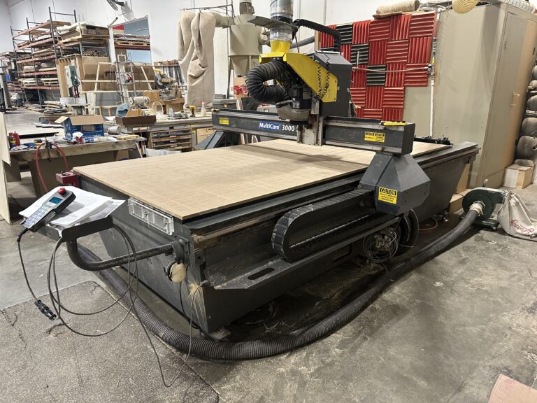 Used 2004 Multicam Series 3000 Router 60"x120" Travels