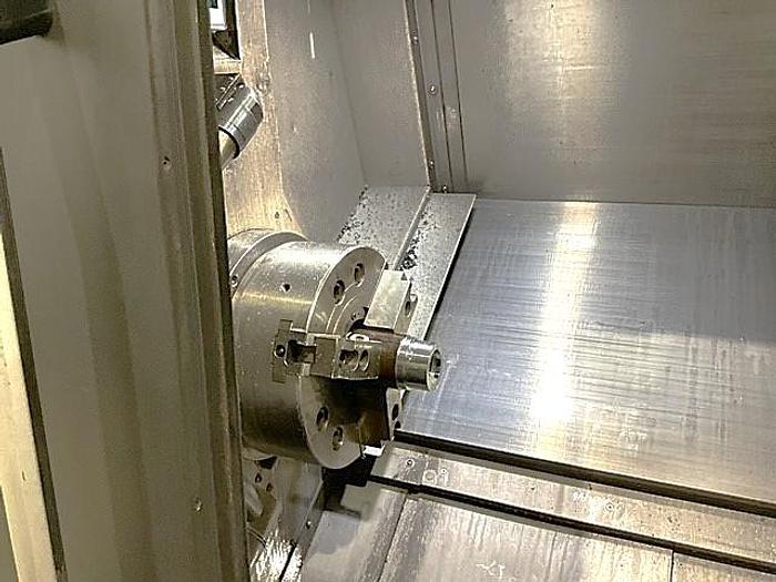 Used 2018 Doosan Puma 3100 2 Axis Lathe with 4" Bar Capacity, 12" Chuck, Chip Conveyor